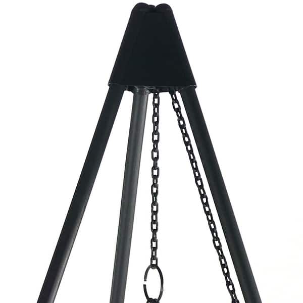 Shop Sunnydaze Firepit Tripod Stand With Solid Steel Legs 55 Inch