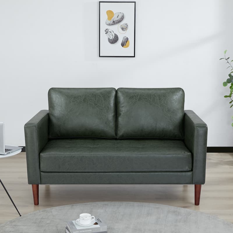 Artdeco Home Orlando loveseat sofa - Leaf Green