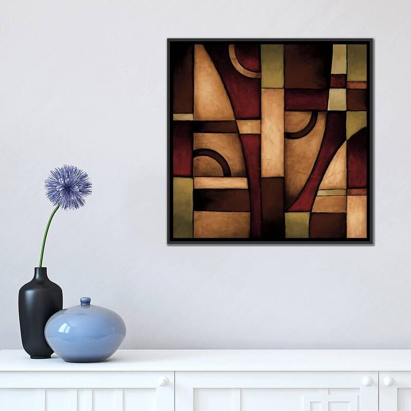 iCanvas "Connections II" by Eve Framed Canvas Print