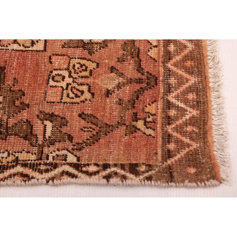 ECARPETGALLERY Hand-knotted Antalya Vintage Copper Wool Rug - 6'11 x 9'11