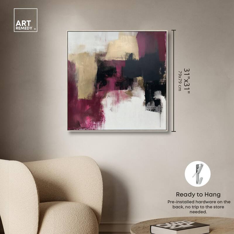 Golden Dusk I Canvas by Art Remedy