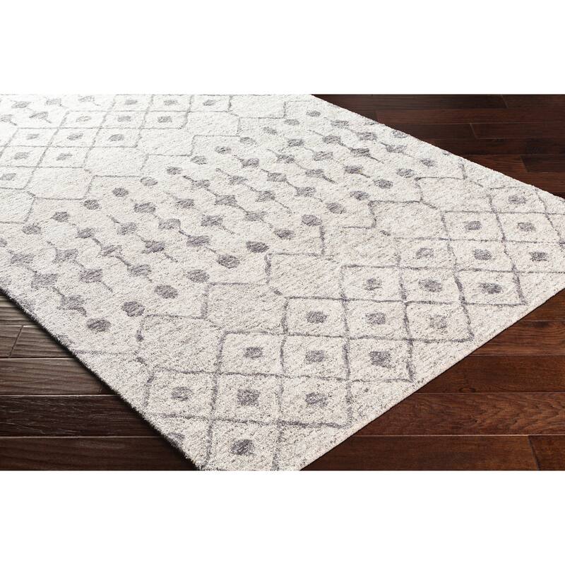 Dathan Handmade Bohemian Geometric Area Rug