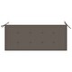 preview thumbnail 25 of 30, vidaXL Patio Queen Bench with Cushion 53.1" Solid Acacia Wood - 53.2" x 21.7" x 37.4"