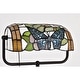 preview thumbnail 10 of 15, Tiffany Style Banker Butterfly Desk Lamp