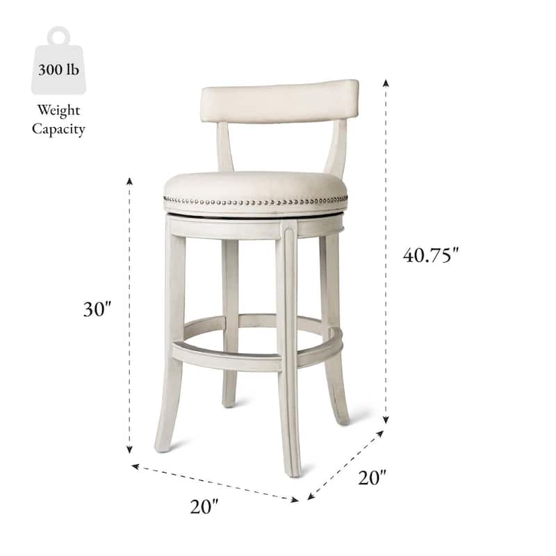Maven Lane Alexander Swivel Kitchen Stool