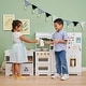 preview thumbnail 8 of 18, Teamson Kids Little Chef Atlanta Modular Play Kitchen with Accessories - 60.75" L x 12.99" W x 34.37" H White