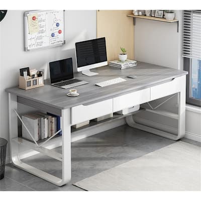 Modern Rectangle Premium Multi-Functional Computer Desk
