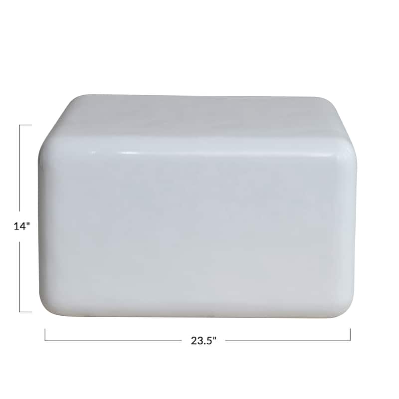 Eco Stone Lacquered Indoor/Outdoor Table/Stool