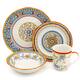 Euro Ceramica Duomo 16 Piece Dinnerware Set (Service for 4)