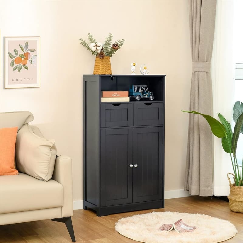 Bathroom Wall Cabinet - 11.8"D x 23.6"W x 42.5"H