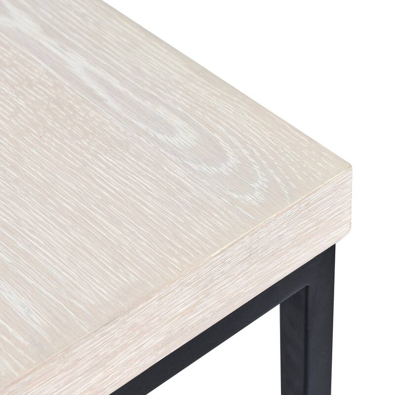 Catta Round Wood Coffee and End Tables by Kosas Home