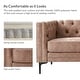 preview thumbnail 57 of 58, HULALA HOME Calymne 84" Modern Square Arms Sofa with Button-Tufted Back
