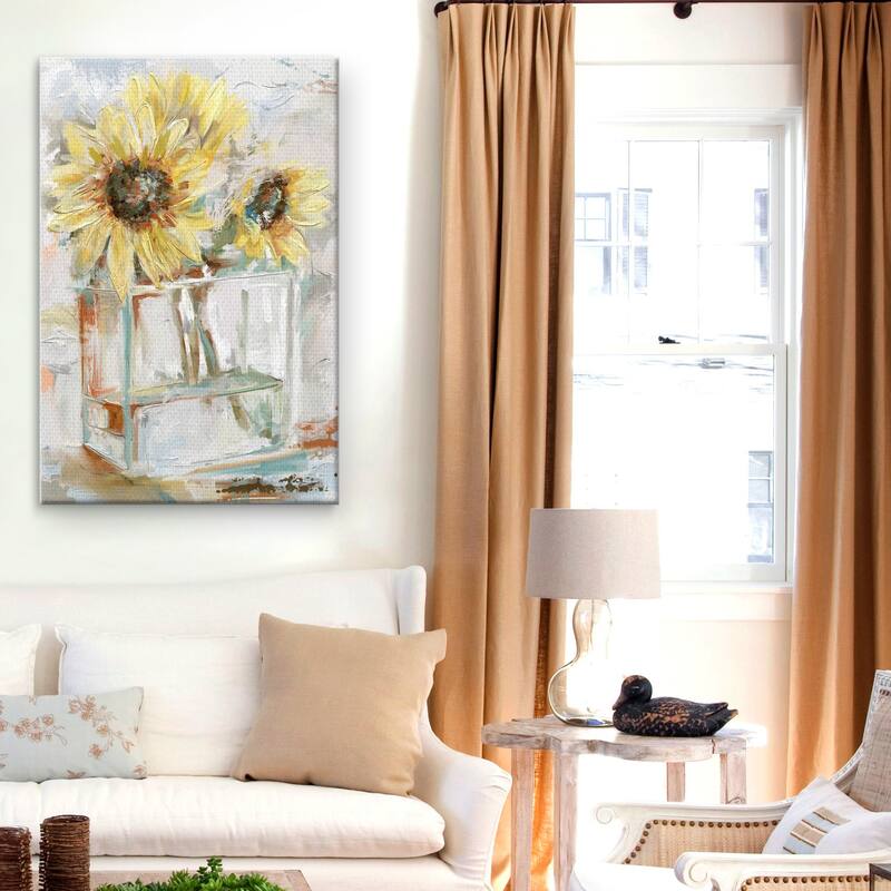 Tournesols by Studio Arts Canvas Art Print