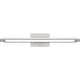 preview thumbnail 2 of 5, Astro Integrated LED Brushed Nickel Bath Light
