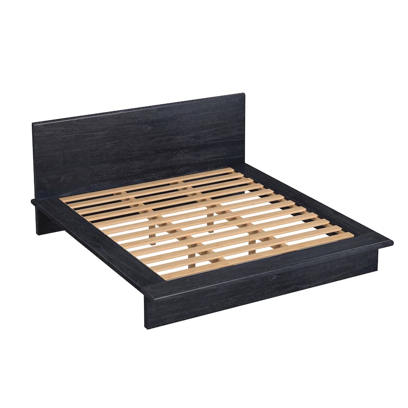 Halmstad Wood Platform Bed