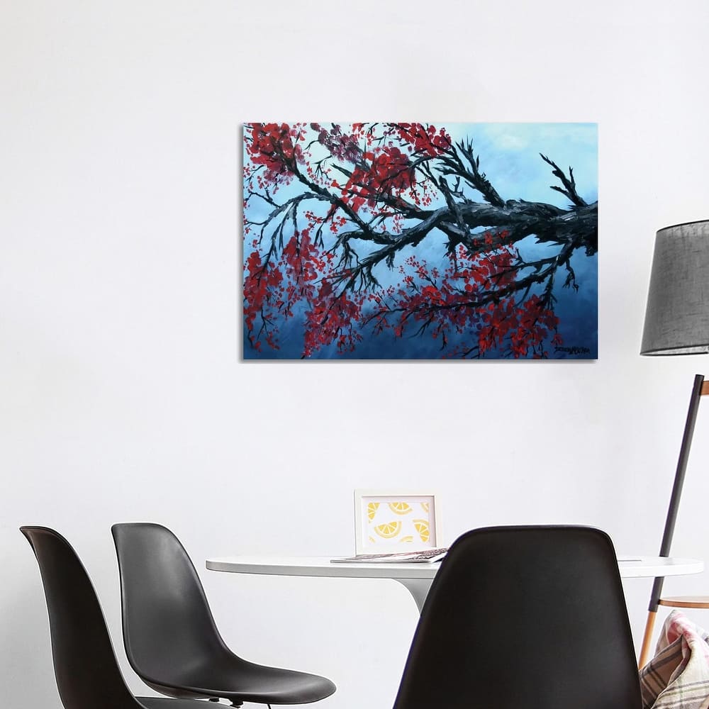iCanvas "Japanese Cherry Blossom Flowers" by Derek McCrea Canvas Print
