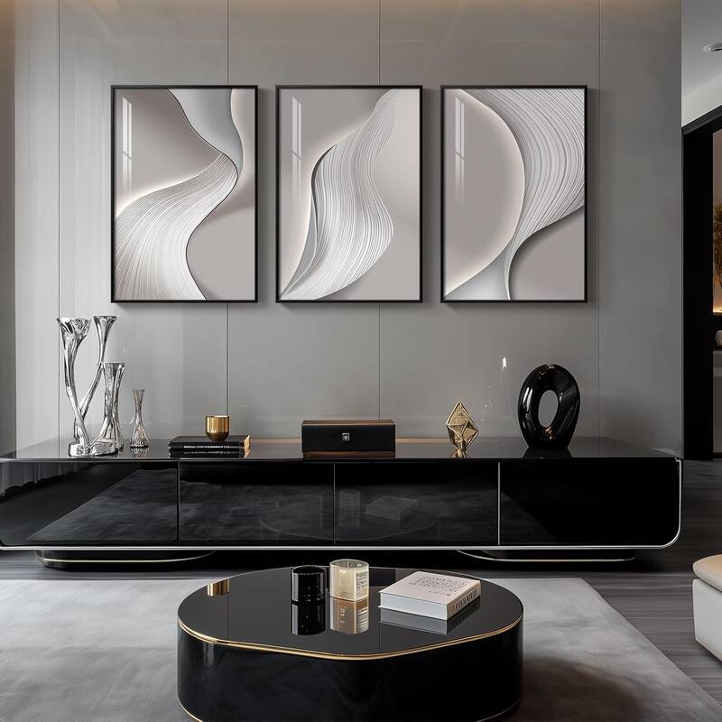 3 Piece Minimalist Bright Style Prints Paintings Artwork