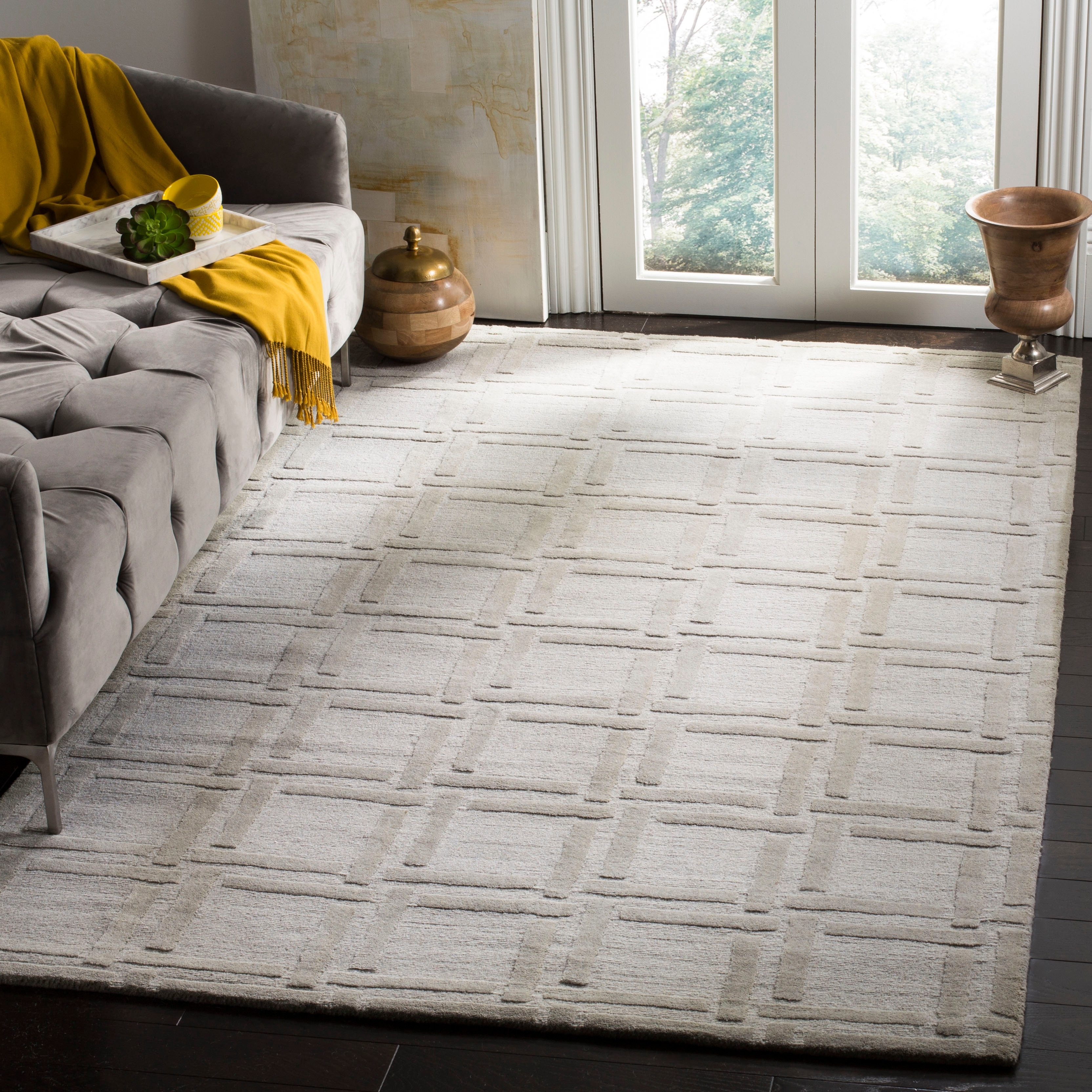 SAFAVIEH Handmade Impressions Anush Modern Wool Rug