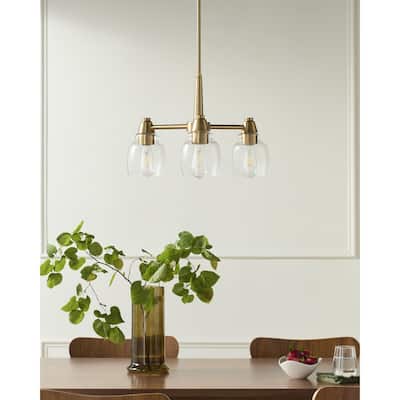 Livabliss Tarrega Modern Chandelier - 21"L x 21"W x 14"H