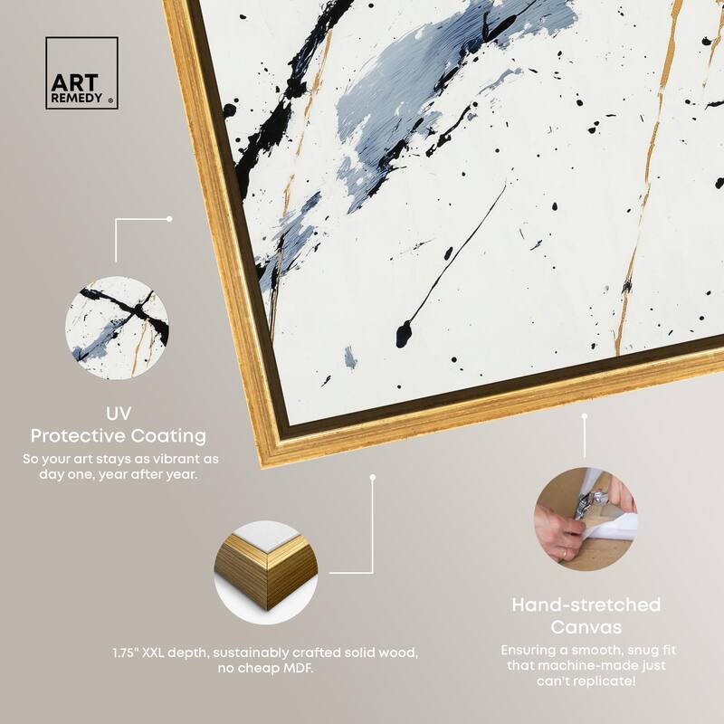 Splintered Impact II Canvas by Art Remedy