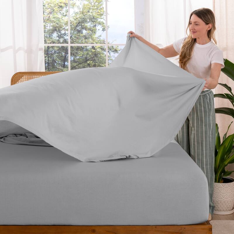 Bare Home Organic Cotton Jersey Sheet Set