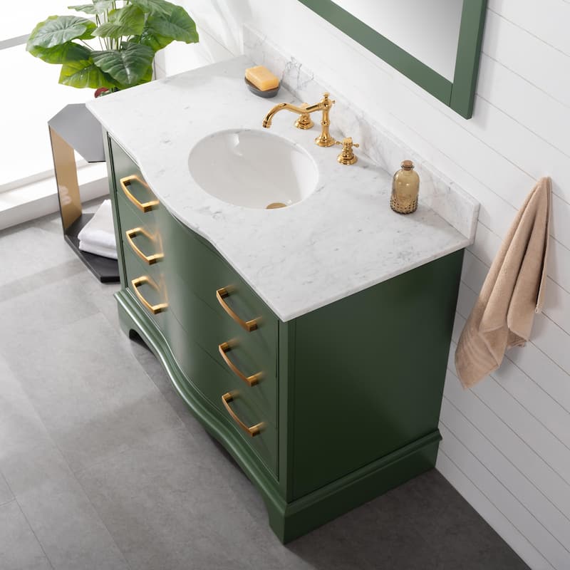 Sudio Design Monroe 42" Bathroom Vanity - 42" Single Sink