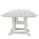 preview thumbnail 46 of 49, Laguna Hdpe All Weather Outdoor Patio 71" Rectangular Dining Table
