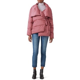 pink wrap jacket