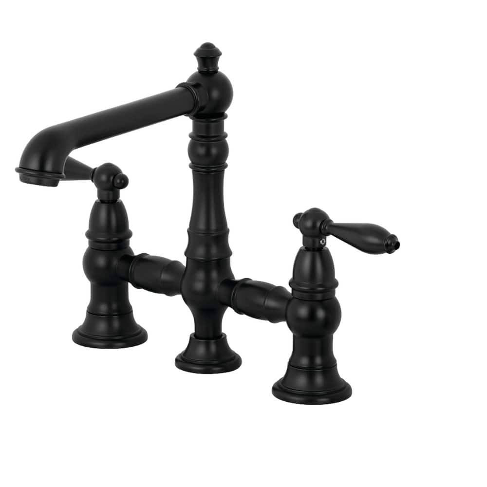 Kingston Brass English Country Kitchen Faucet with Side Sprayer