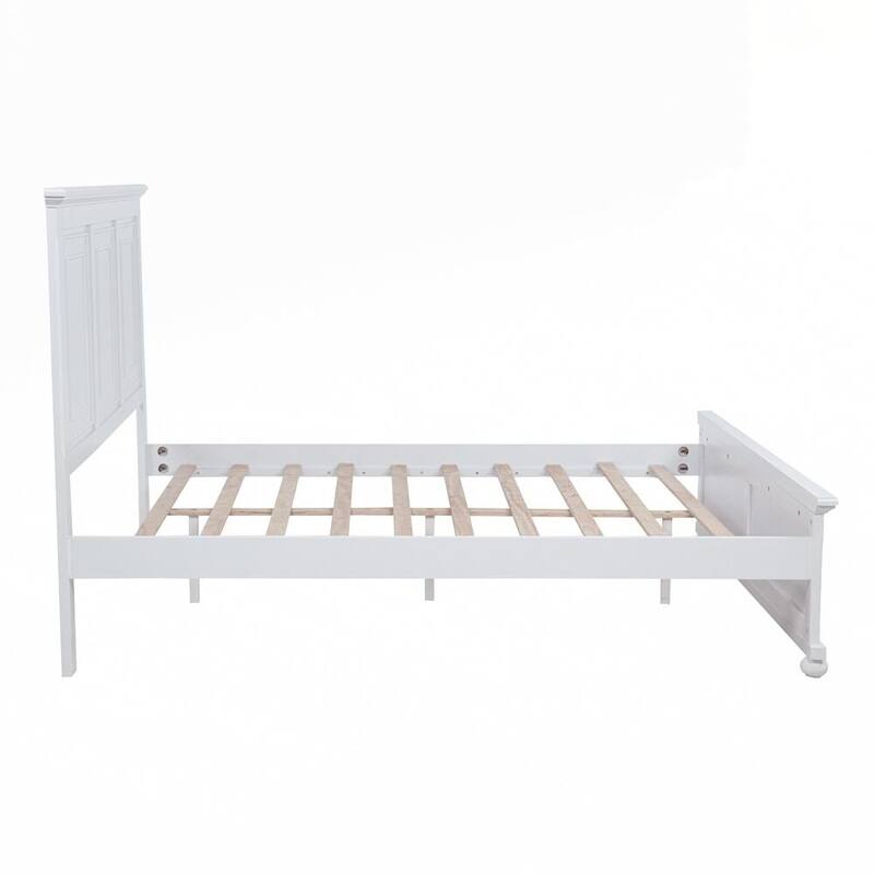 Pinewood Bed with Strengthened Bed Frame