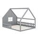 preview thumbnail 9 of 10, Playful Design's Kids Bed, Wood House Bed