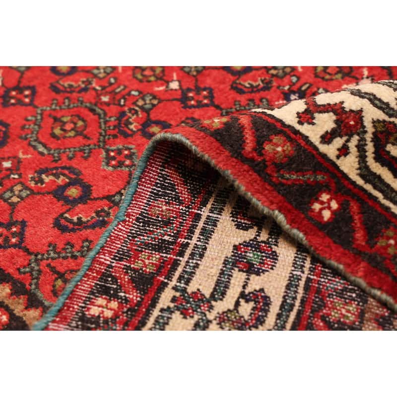 ECARPETGALLERY Hand-knotted Andelz Red Wool Rug - 3'3 x 5'1