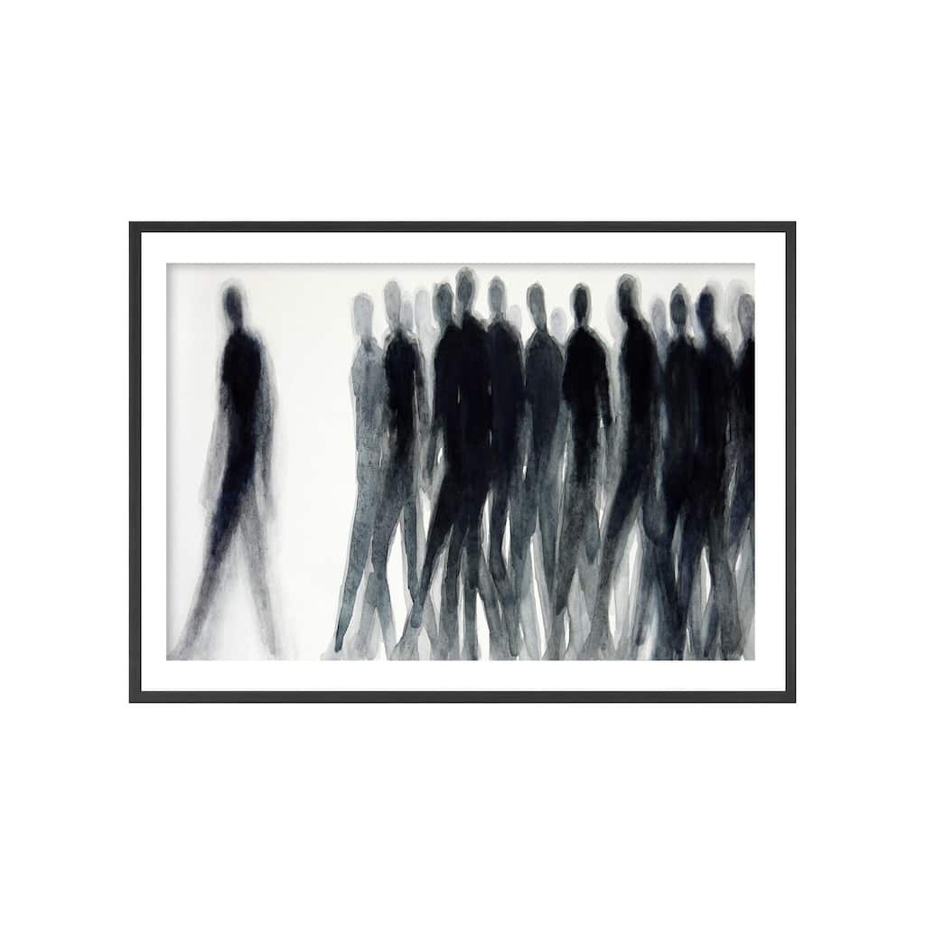 Follow Me Framed Print Wall Art by Norman Wyatt Jr.