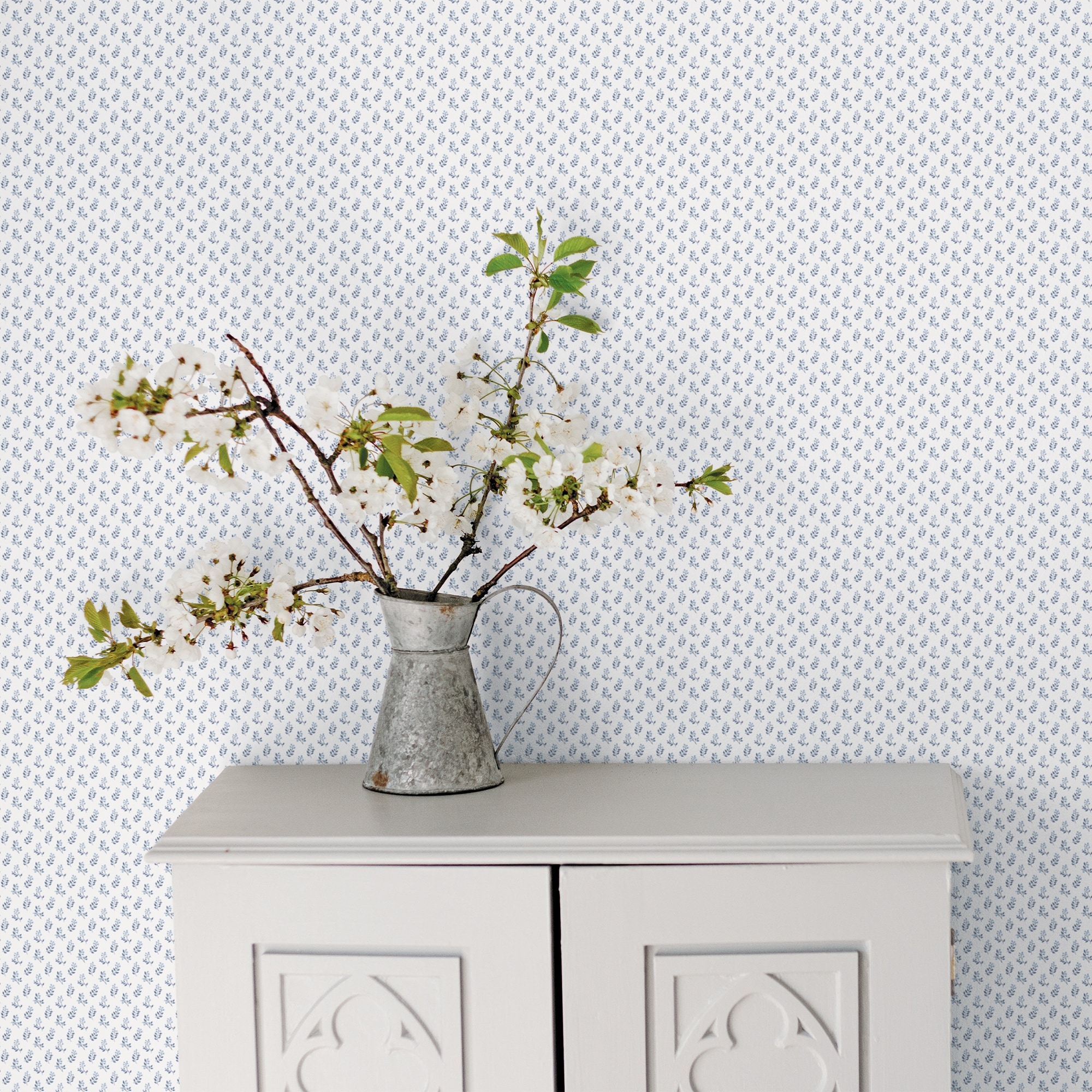 vintage small print wallpaper