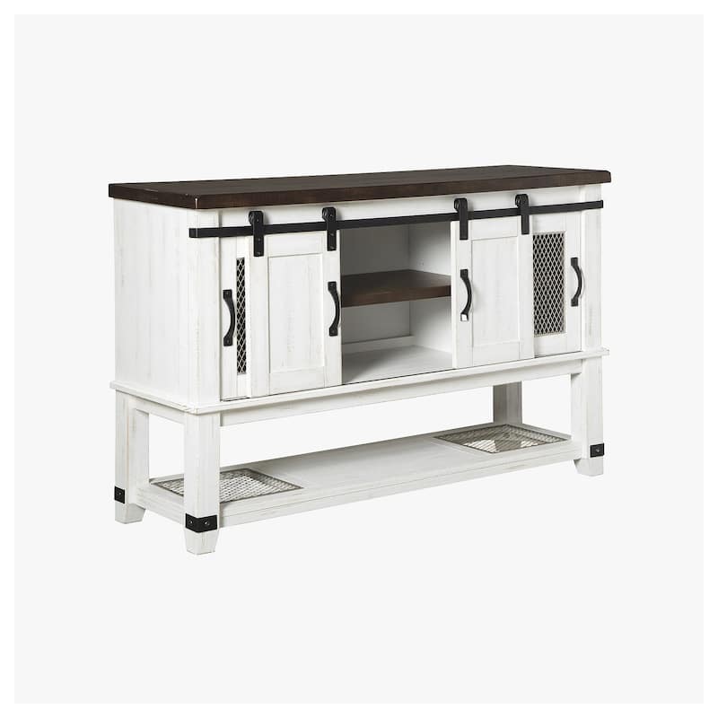 Signature Design By Ashley Valebeck White Dining Room Server