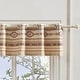 preview thumbnail 5 of 7, The Curated Nomad San Carlos Grommet-top Window Valance Tan