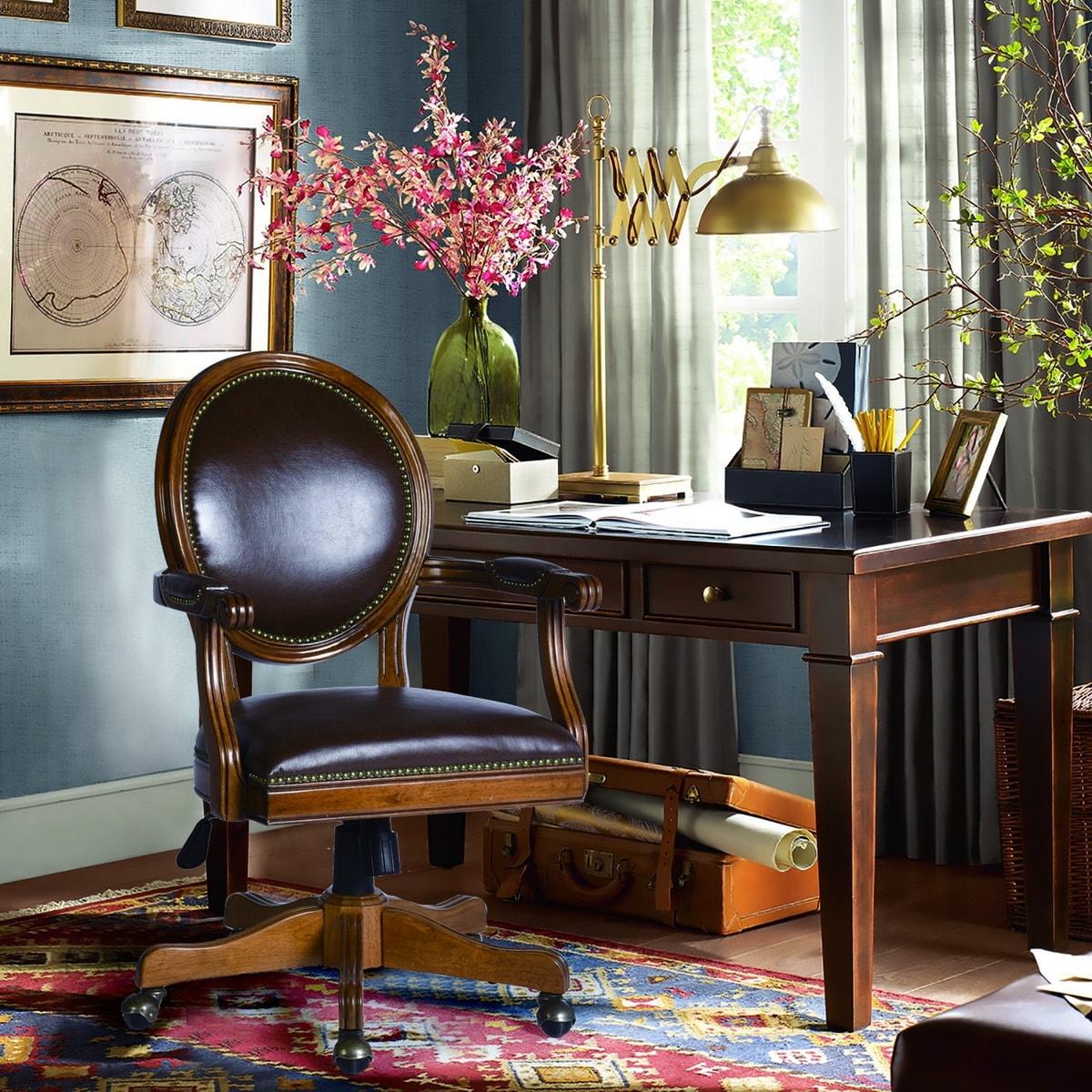 Homy Casa Traditional Solid Wood Home Office Chair - Bed Bath \u0026 Beyond -  32968552, image size:1200x1200