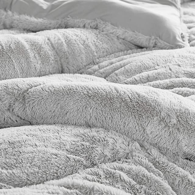 Are You Kidding Bare Coma Inducer Antarctica Grey Oversized Comforter
