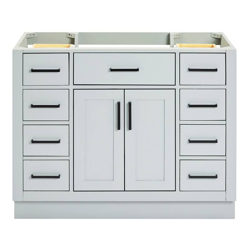 Ariel T042S-BC Hepburn 42" Single Free Standing Vanity Cabinet Only