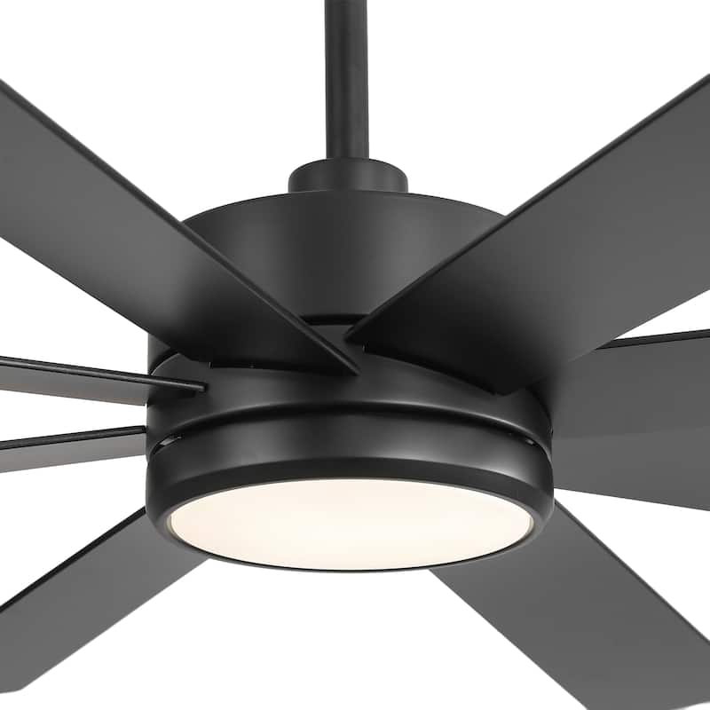 42/48/52/56/60/65-IN LED Ceiling Fan with Light Kit and Remote(5/6/7/8-Blade)