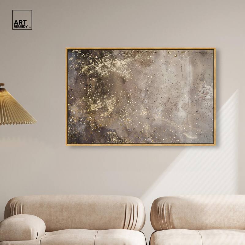 Galactic Traces Canvas by Art Remedy