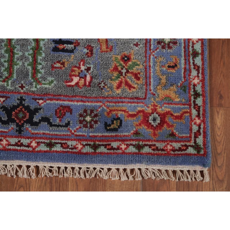 Gray Heriz Serapi Indian Rug Handmade Wool Carpet - 2'11" x 5'0"