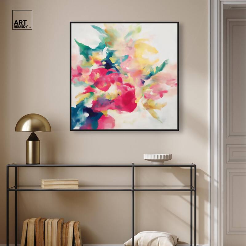 Essence of a Flower II Canvas by Art Remedy