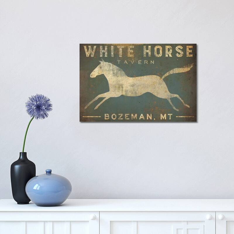 iCanvas "White Horse Tavern" by Ryan Fowler Canvas Print - 12x18x1.5