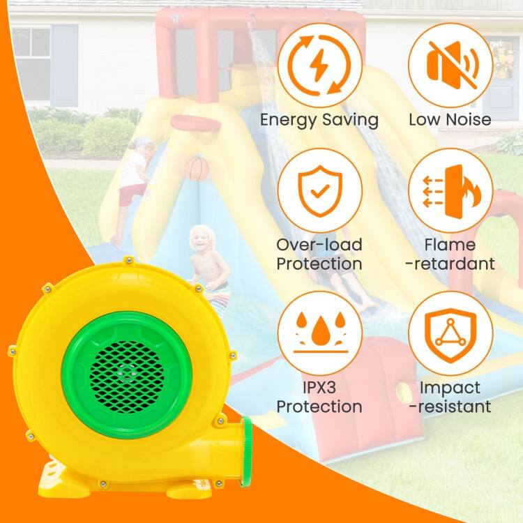 Air Blower Air Pump Fan with Convenient Handle and Ground Stakes