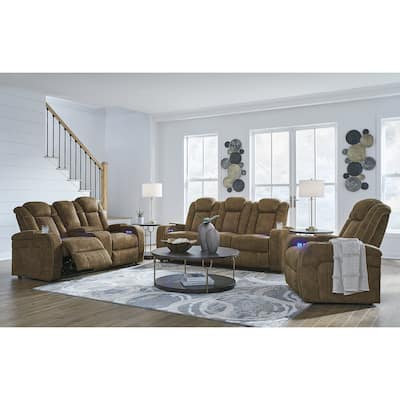 Signature Design by Ashley Wolfridge Brown 3-Piece Upholstery Package - 86"W x 42"D x 42"H