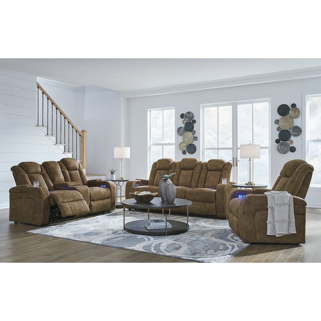 Signature Design by Ashley Wolfridge Brown 3-Piece Upholstery Package - 86"W x 42"D x 42"H