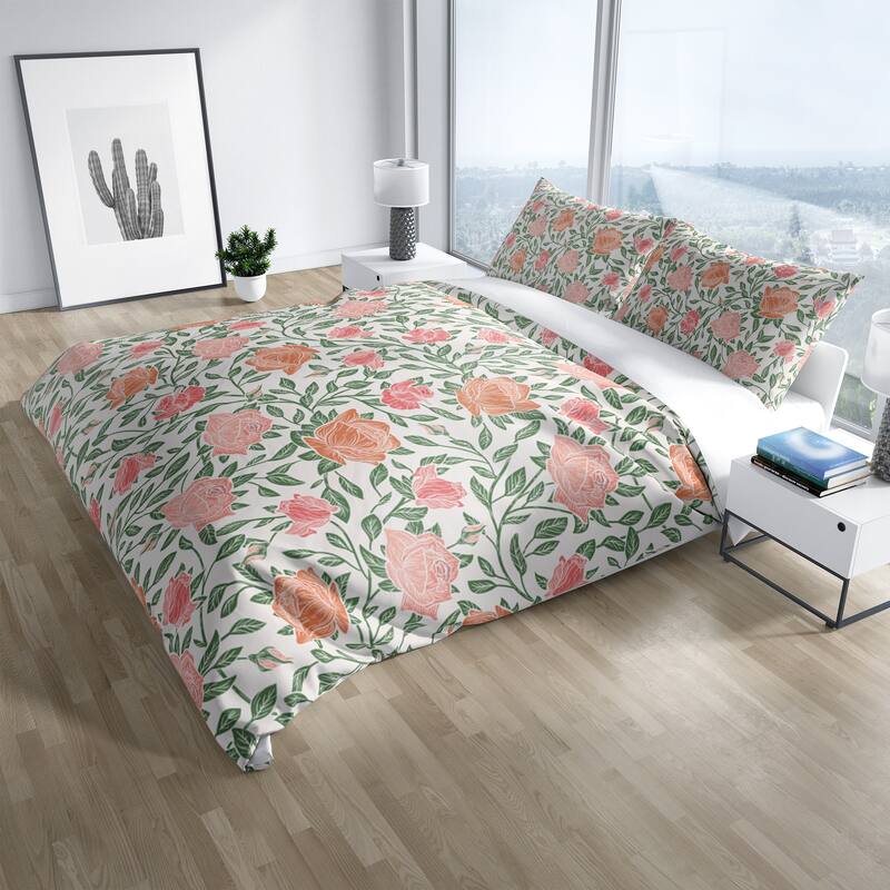 ZINNIA LIGHT Duvet Cover By Kavka Designs Bed Bath & Beyond 30879065