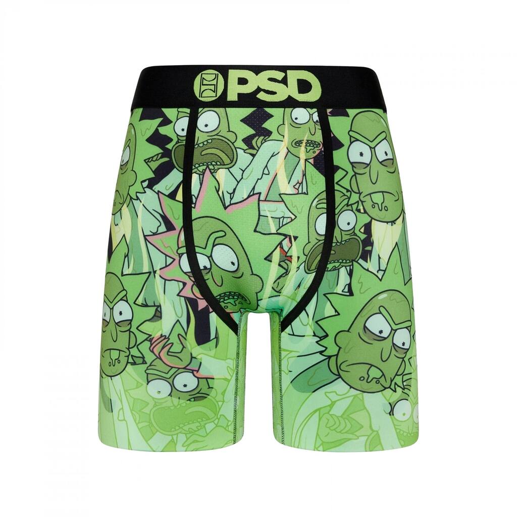 Rick And Morty Melting Flames Psd Boxer Briefs