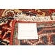 preview thumbnail 9 of 7, ECARPETGALLERY Hand-knotted Serapi Heritage Red Wool Rug - 2'6 x 21'7